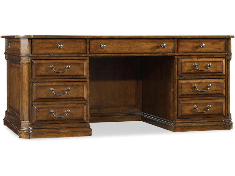 Hooker Furniture Home Office Tynecastle Executive Desk 5323-10563 at Norwood Furniture