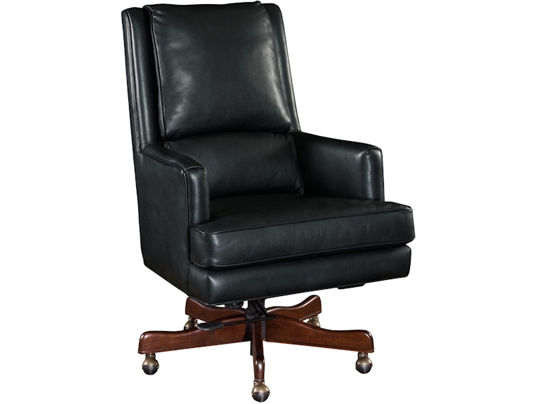 Hooker Furniture Home Office Wright Executive Swivel Tilt Chair EC387-099 at Norwood Furniture
