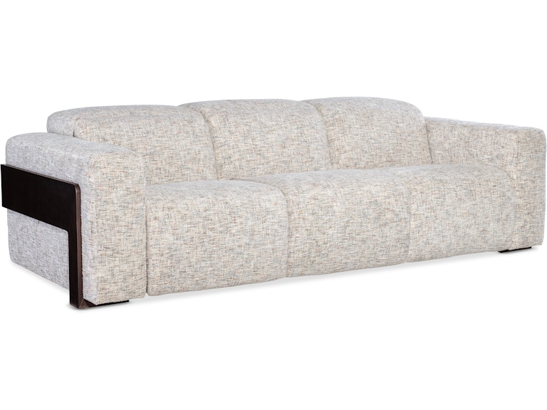 Hooker Furniture Living Room Atlas Power Sofa with Power Headrest SS444-PH3-415 at Norwood Furniture