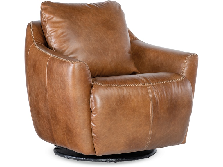 Hooker Furniture Living Room Beau Swivel with Power Footrest CC612-PFSW-082 at Norwood Furniture