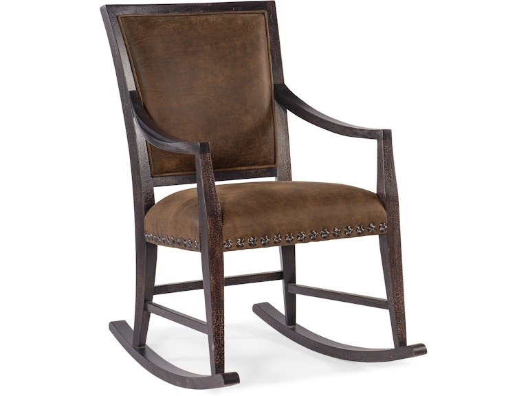 Hooker Furniture Living Room Big Sky Rocking Chair 6700-50009-98 at Norwood Furniture