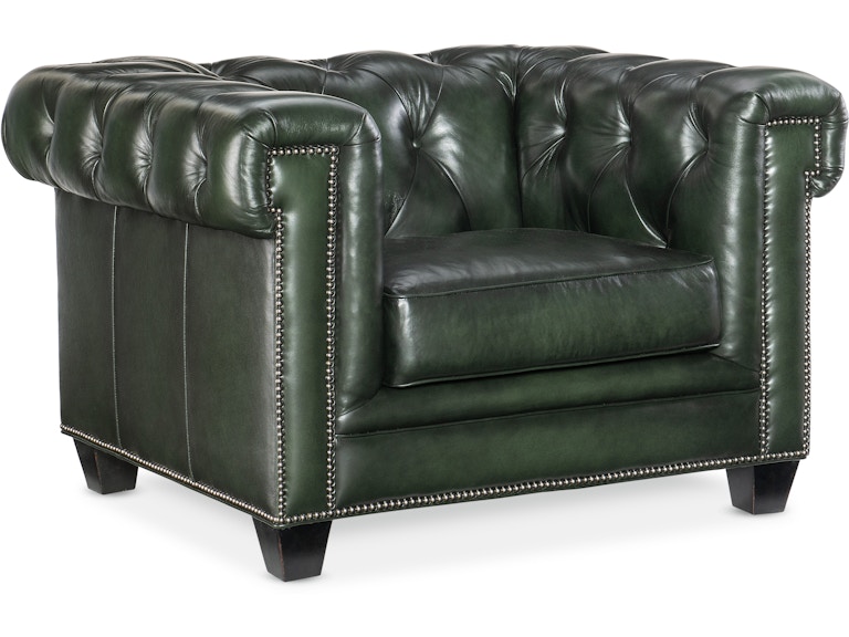 Hooker Furniture Living Room Charleston Tufted Chair SS198-01-029 at Norwood Furniture