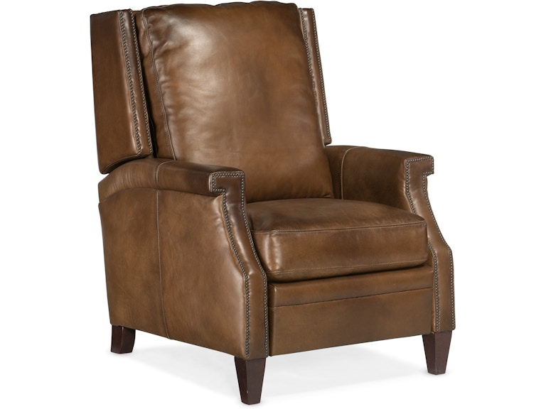 Hooker Furniture Living Room Collin Manual Push Back Recliner RC379-PB-083 at Norwood Furniture