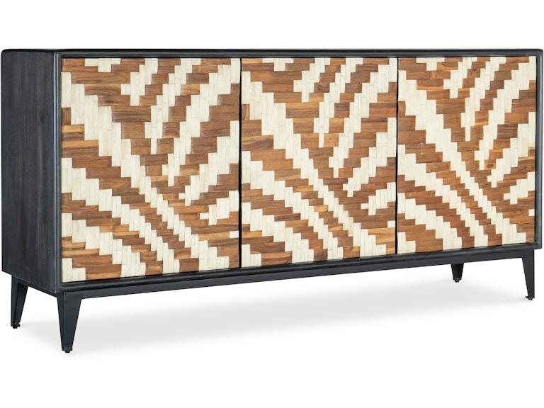 Hooker Furniture Living Room Commerce and Market Entwined Credenza 7228-85081-99 at Norwood Furniture