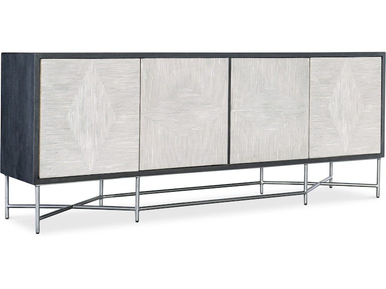 Hooker Furniture Living Room Commerce and Market Fine Lines Credenza 7228-85078-99 at Norwood Furniture