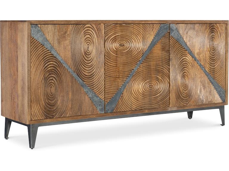 Hooker Furniture Living Room Commerce and Market Vortex Credenza 7228-85076-85 at Norwood Furniture