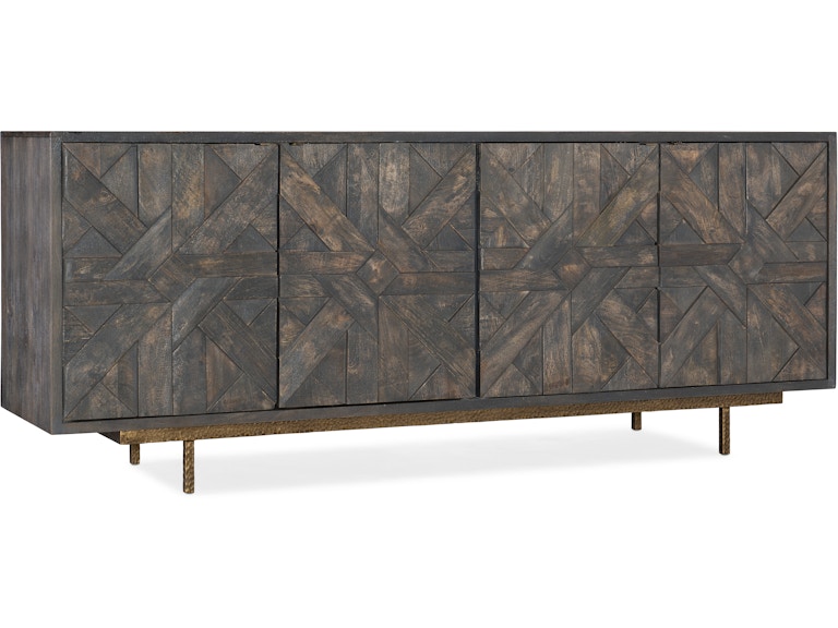 Hooker Furniture Living Room Commerce & Market Layers Credenza 7228-85018-89 at Norwood Furniture