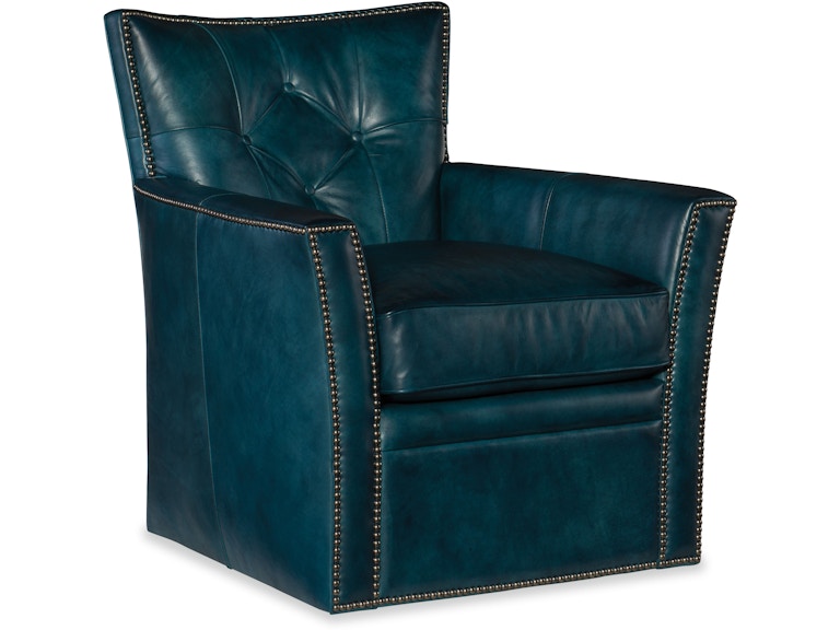 Hooker Furniture Living Room Conner Swivel Club Chair CC503-SW-039 at Norwood Furniture
