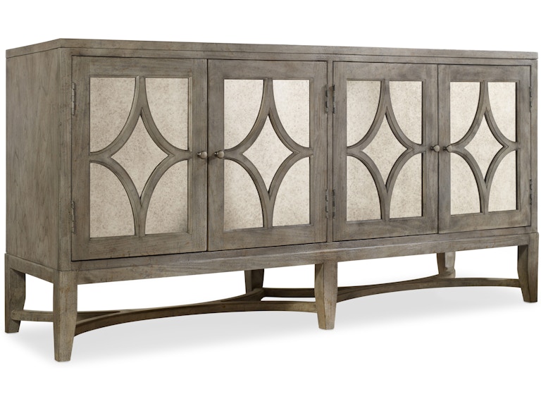 Hooker Furniture Living Room Diamante Console 638-85102 at Norwood Furniture
