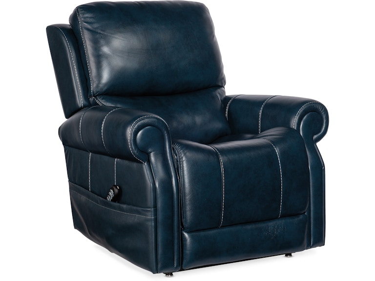 Hooker Furniture Living Room Eisley Power Recliner w/PH Lumbar and Lift RC602-PHLL4-049 at Norwood Furniture