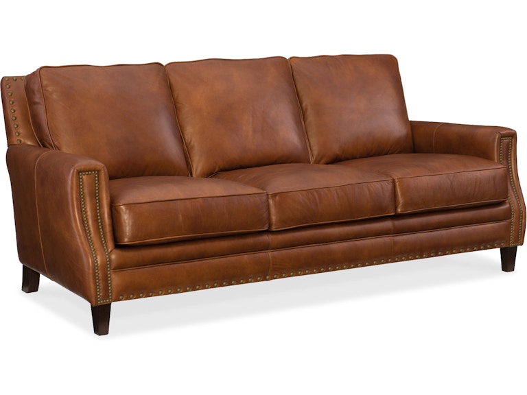 Hooker Furniture Living Room Exton Stationary Sofa SS387-03-087 at Norwood Furniture
