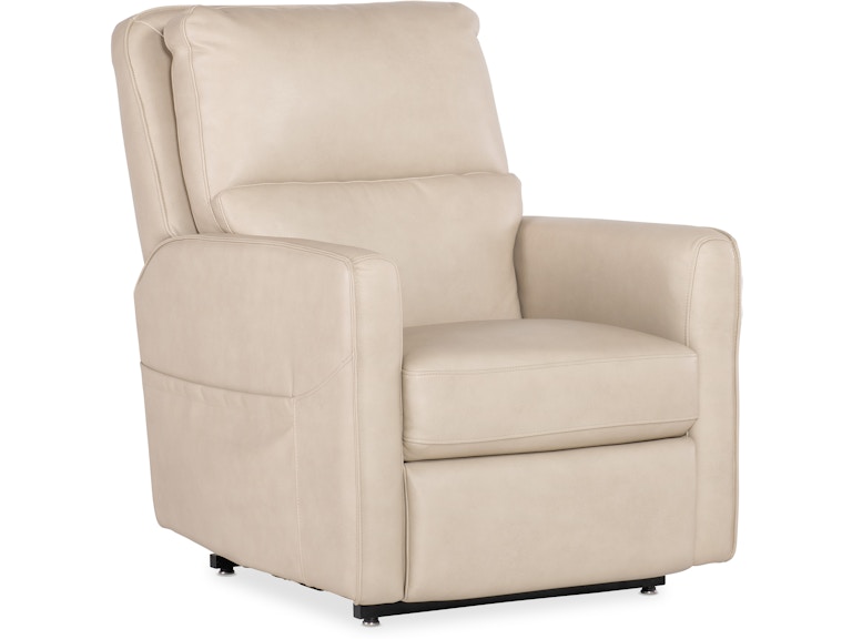 Hooker Furniture Living Room Flynn Power Recliner with Power Headrest Lumbar and Lift RC611-PHLL4-010 at Norwood Furniture