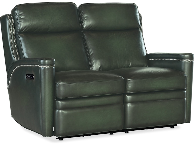 Hooker Furniture Living Room Hamilton Power Loveseat w/Power Headrest SS116-PHZ2-029 at Norwood Furniture