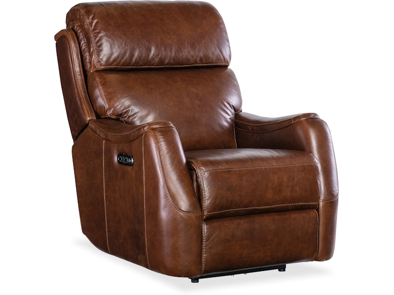 Hooker Furniture Living Room Harlan Zero Gravity PWR Recliner w/PWR Headrest SS734-PHZ1-088 at Norwood Furniture