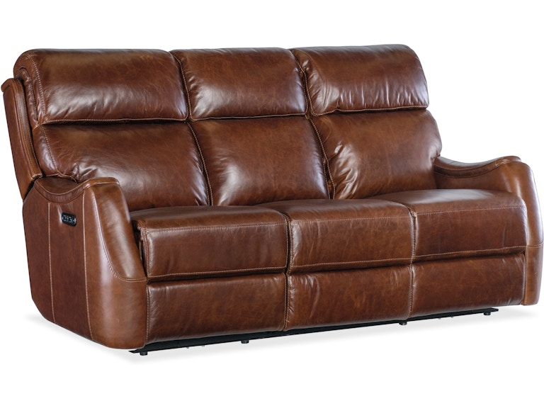 Hooker Furniture Living Room Harlan Zero Gravity PWR Sofa w/PWR Headrest SS734-PHZ3-088 at Norwood Furniture
