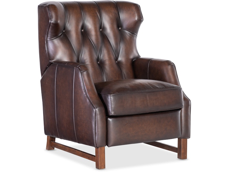 Hooker Furniture Living Room Henderson Press Back Recliner RC806-PB-088 at Norwood Furniture