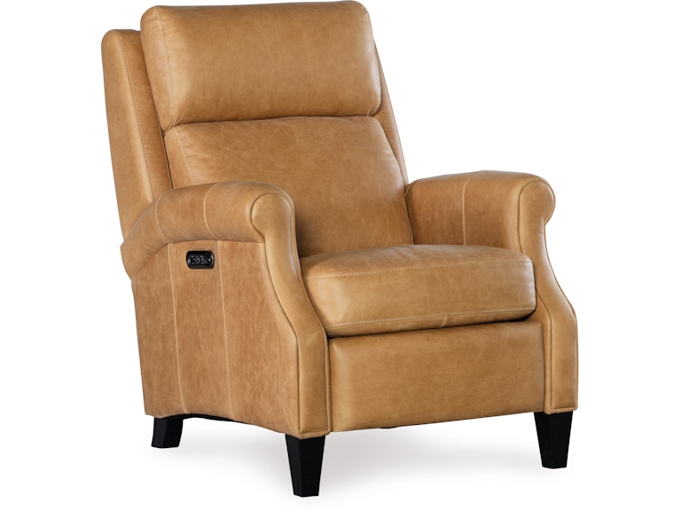 Hooker Furniture Living Room Hurley Power Recliner w/Power Headrest RC103-PH-085 at Norwood Furniture