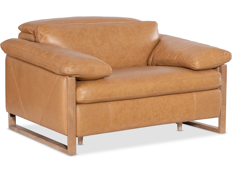 Hooker Furniture Living Room Jericho Power Recliner with Power Headrest SS461-PH1-087 at Norwood Furniture