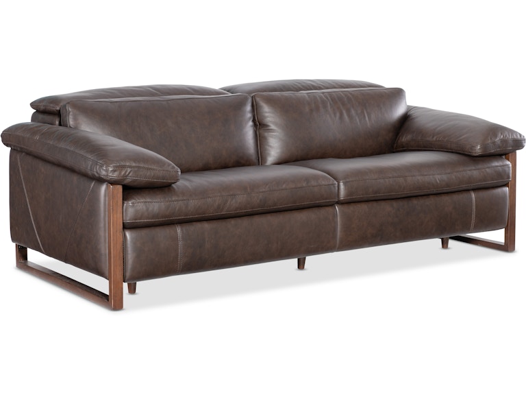 Hooker Furniture Living Room Jericho Power Sofa with Power Headrest SS461-PH025-089 at Norwood Furniture