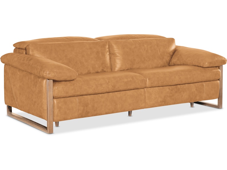 Hooker Furniture Living Room Jericho Power Sofa with Power Headrest SS461-PH025-087 at Norwood Furniture
