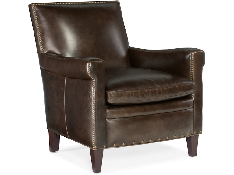Hooker Furniture Living Room Jilian Club Chair CC419-087 at Norwood Furniture