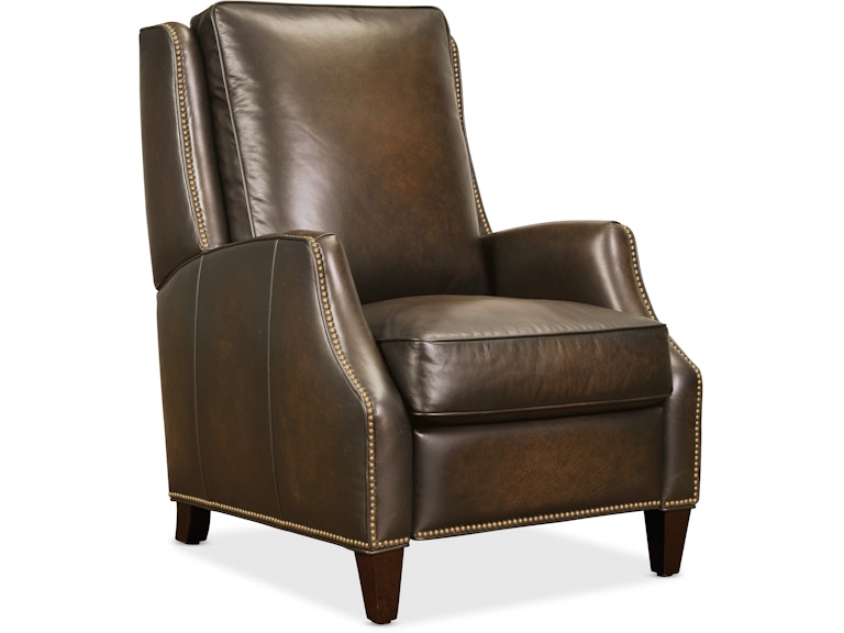 Hooker Furniture Living Room Kerley Manual Push Back Recliner RC260-PB-086 at Norwood Furniture