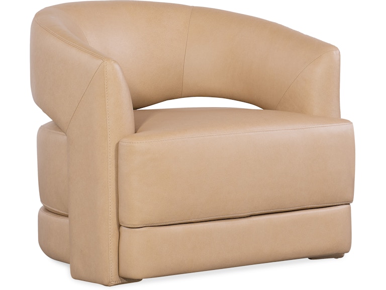 Hooker Furniture Living Room Keys Swivel Chair CC117-080 at Norwood Furniture