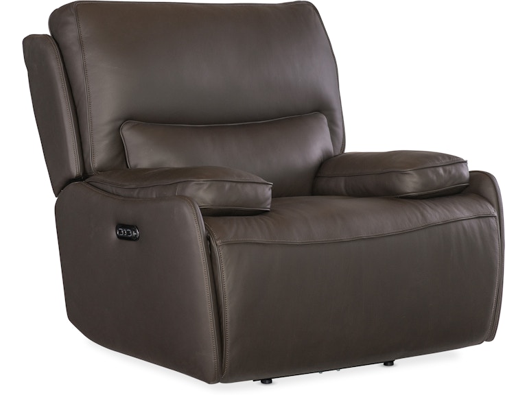 Hooker Furniture Living Room Kramer Zero Gravity PWR Recliner w/ PWR Headrest SS719-PHZ1-089 at Norwood Furniture