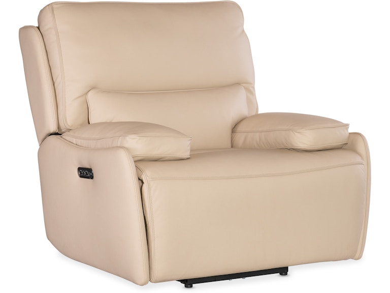 Hooker Furniture Living Room Kramer Zero Gravity PWR Recliner w/ PWR Headrest SS719-PHZ1-012 at Norwood Furniture