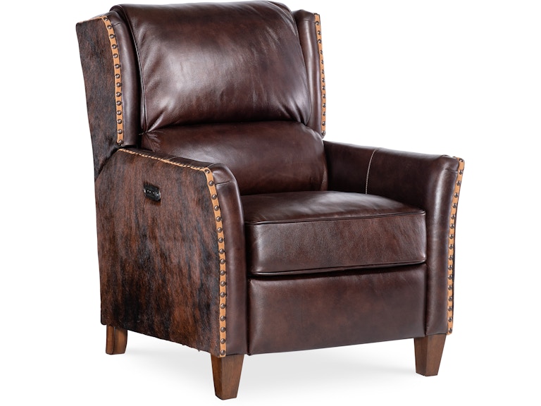 Hooker Furniture Living Room Livingston Power Recliner with Power Headrest RC811-PH-088 at Norwood Furniture