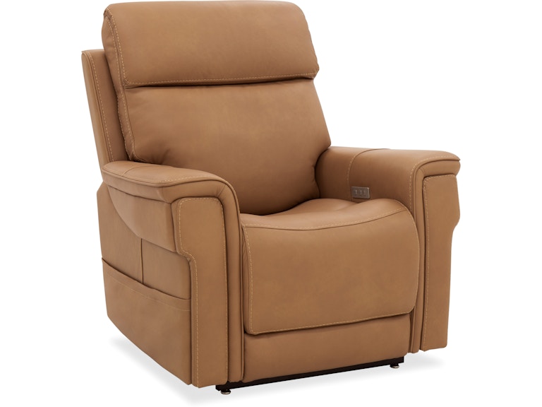 Hooker Furniture Living Room Lyra Lift Chair with Power Recline Headrest and Lumbar RC622-PHLL4-082 at Norwood Furniture