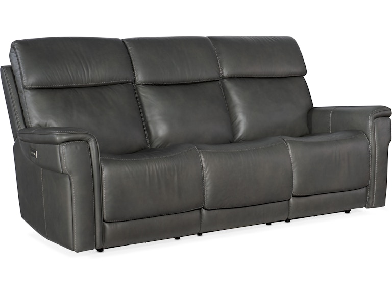 Hooker Furniture Living Room Lyra Zero Gravity Power Sofa with Power Headrest and Lumbar SS608-PHZL3-093 at Norwood Furniture