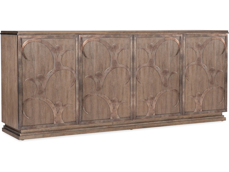 Hooker Furniture Living Room Melange Dancer Credenza 628-85717-89 at Norwood Furniture
