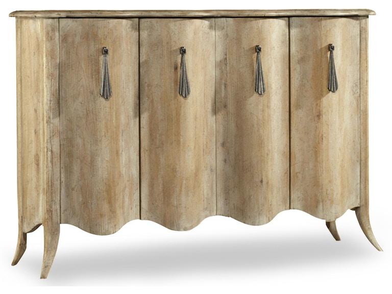 Hooker Furniture Living Room Melange Draped Credenza 638-85191 at Norwood Furniture