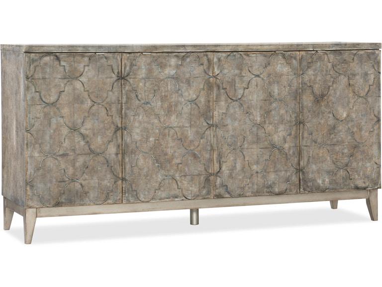 Hooker Furniture Living Room Melange Fairfax Credenza 638-85398-MWD at Norwood Furniture
