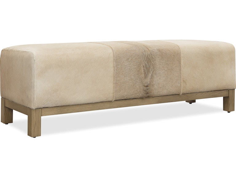 Hooker Furniture Living Room Melange Holy Cow Bench 628-50751-80 at Norwood Furniture