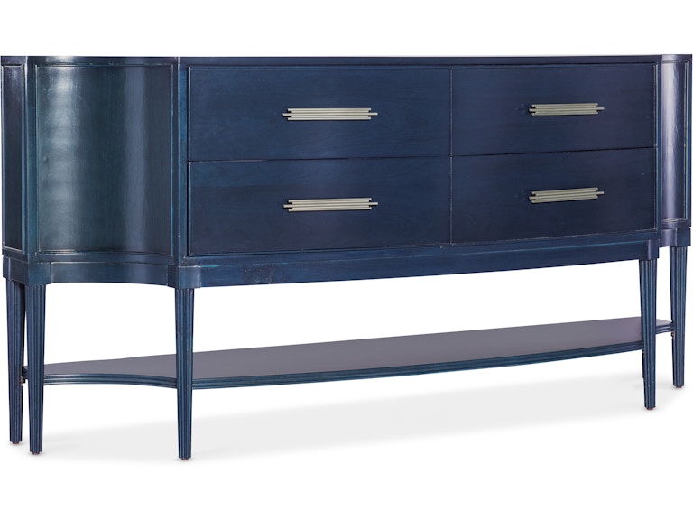 Hooker Furniture Living Room Melange Mazarine Credenza 628-85152-45 at Norwood Furniture
