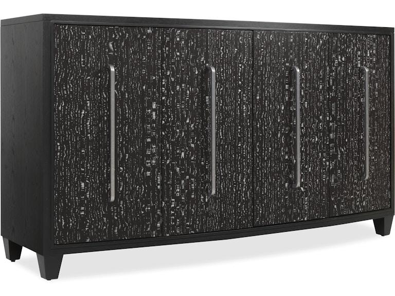 Hooker Furniture Living Room Melange Midnight Credenza 628-85740-99 at Norwood Furniture