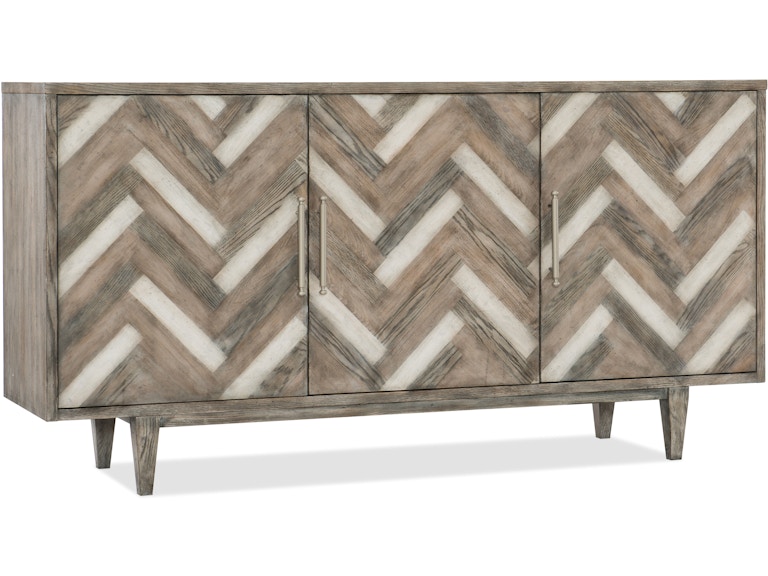 Hooker Furniture Living Room Melange Natural Beauty Credenza 638-85389-MWD at Norwood Furniture