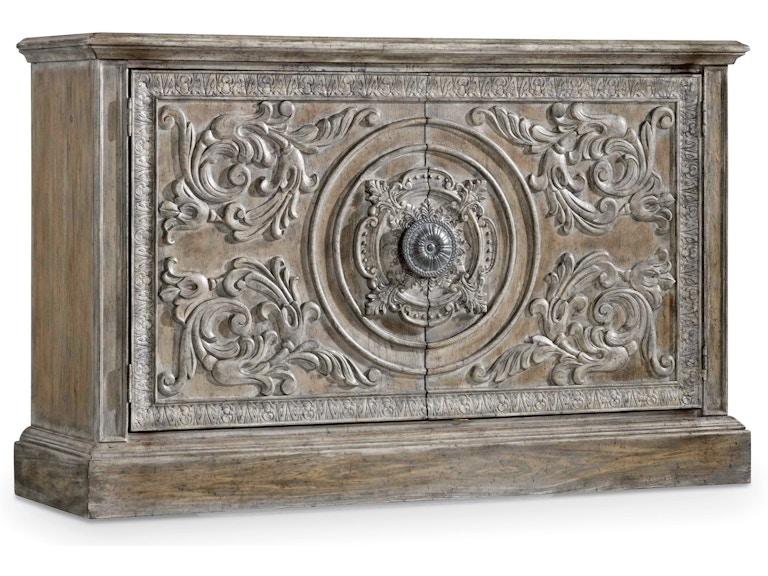 Hooker Furniture Living Room Melange Two-Door Accent Console 5701-85002 at Norwood Furniture