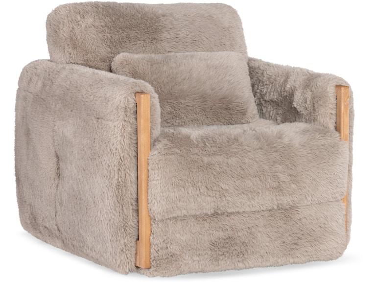 Hooker Furniture Living Room Meridian Swivel Chair SS417-SW-474 at Norwood Furniture