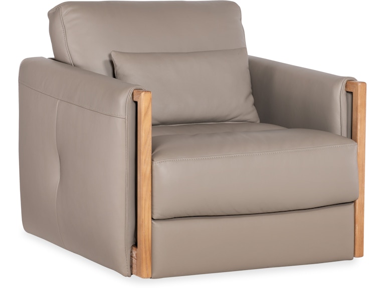 Hooker Furniture Living Room Meridian Swivel Chair SS417-SW-074 at Norwood Furniture