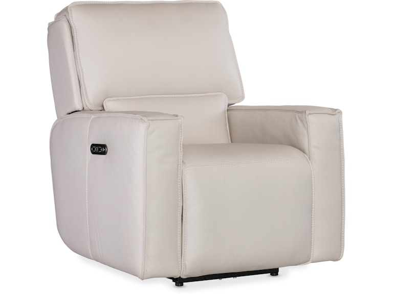 Hooker Furniture Living Room Miles Zero Gravity PWR Recliner w/ PWR Headrest SS727-PHZ1-001 at Norwood Furniture