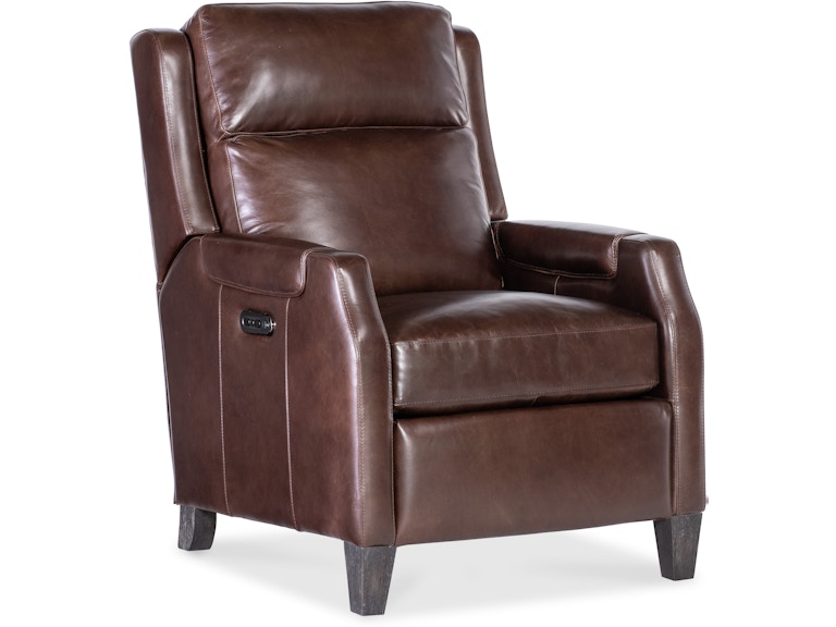 Hooker Furniture Living Room Nelson Power Recliner with Power Headrest RC818-PH-089 at Norwood Furniture