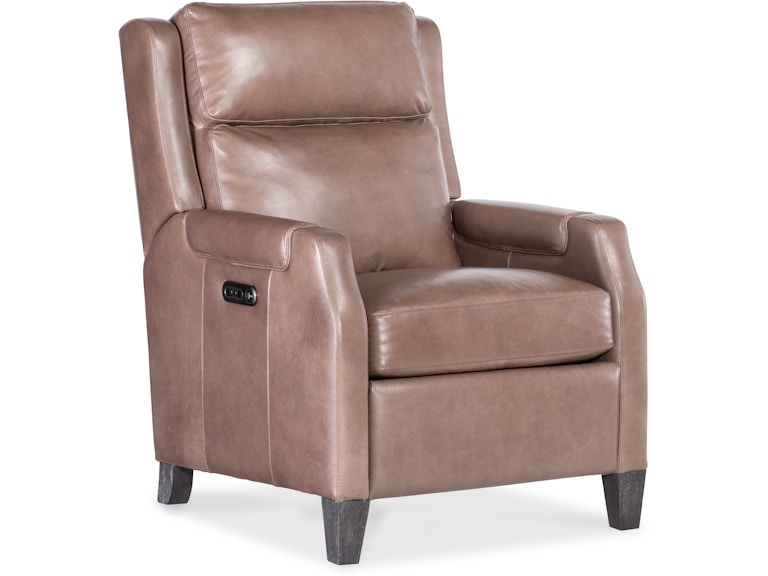 Hooker Furniture Living Room Nelson Power Recliner with Power Headrest RC818-PH-076 at Norwood Furniture