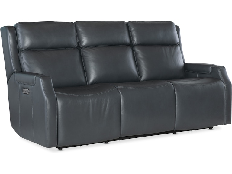 Hooker Furniture Living Room Nelson Zero Gravity Power Sofa with Power Headrest and Lumbar SS836-PHZL3-049 at Norwood Furniture