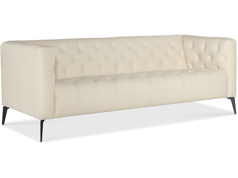 Hooker Furniture Living Room Nicolla Stationary Sofa SS637-03-411 at Norwood Furniture