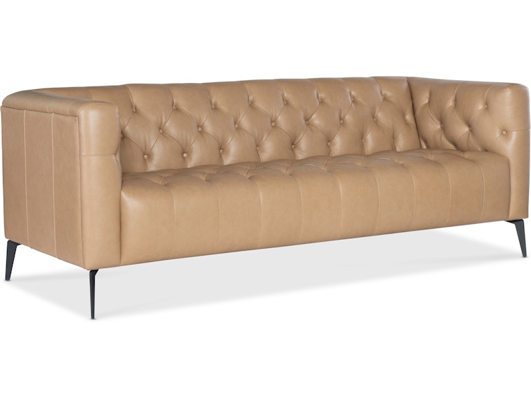Hooker Furniture Living Room Nicolla Stationary Sofa SS637-03-070 at Norwood Furniture
