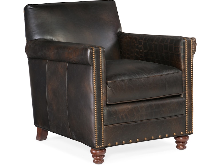 Hooker Furniture Living Room Potter Club Chair CC719-01-089 at Norwood Furniture
