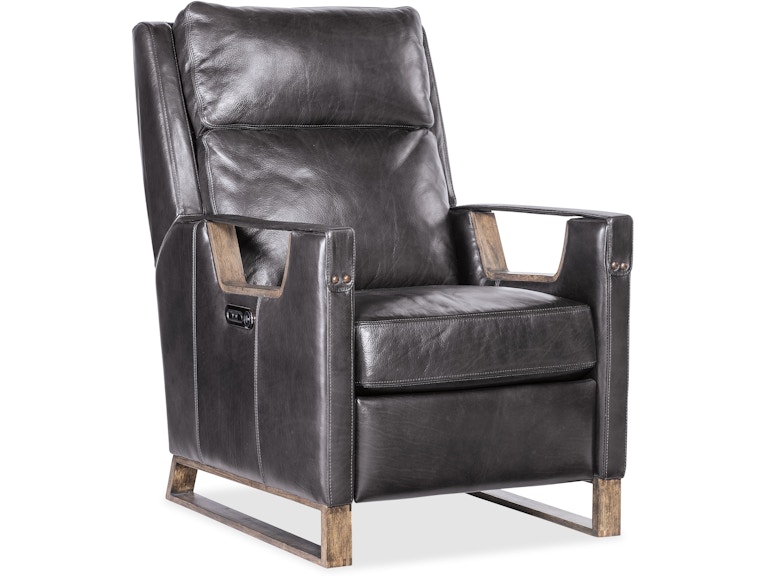 Hooker Furniture Living Room Relic Power Recliner with Power Headrest RC810-PH-098 at Norwood Furniture